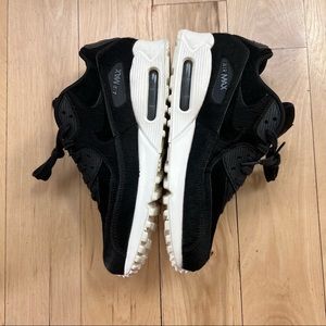 NIKE Air Max 90 LUX - Black Pony Hair LX with black suede! Women’s 9.5.